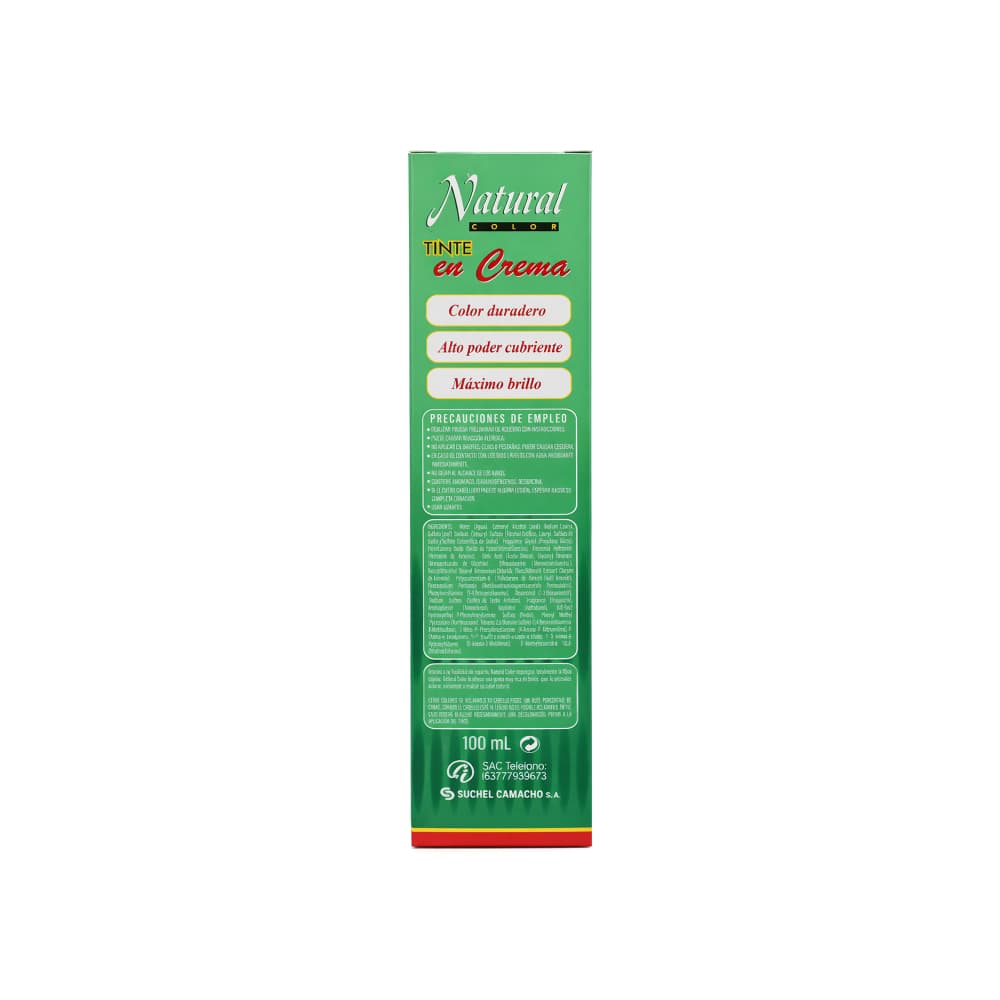 Tinte en crema No. 0.0 Natural Color S&C (100 ml) - Miniatura 3