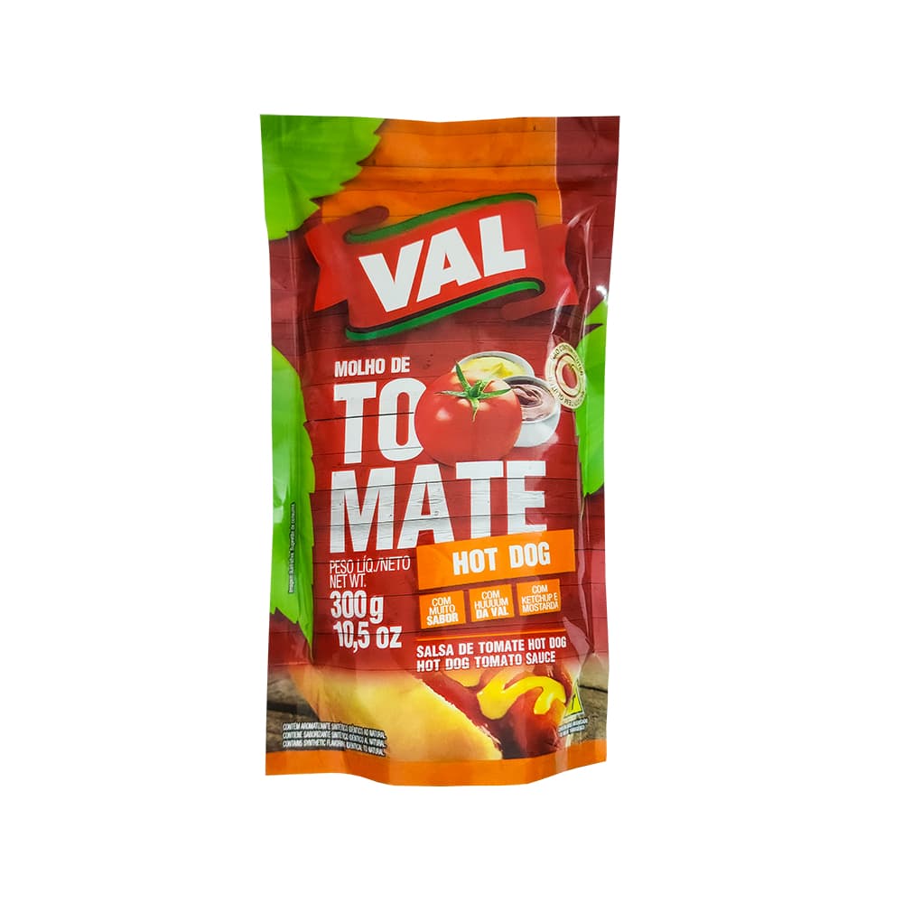 Salsa de tomate hot dog Val (300 g / 10.5 oz) - Imagen 1
