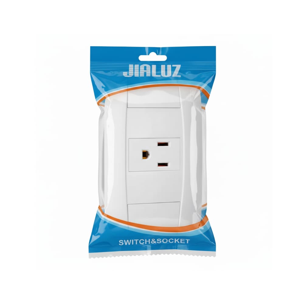 Tomacorriente simple JIALUZ - Imagen 1