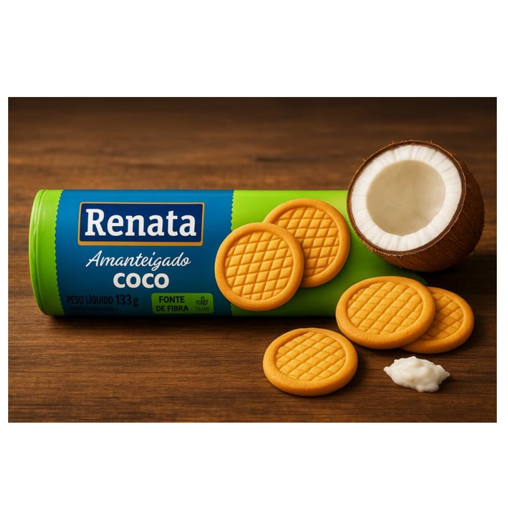 Galletas de mantecada con sabor a coco Renata (133 g / 4.7 oz) - Miniatura 2