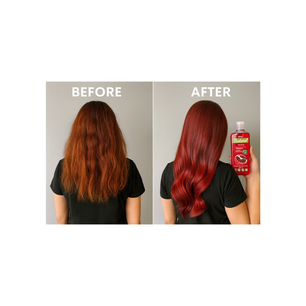 Champú para cabello teñido con extracto de granada Aroma Natural (400 ml) - Miniatura 4
