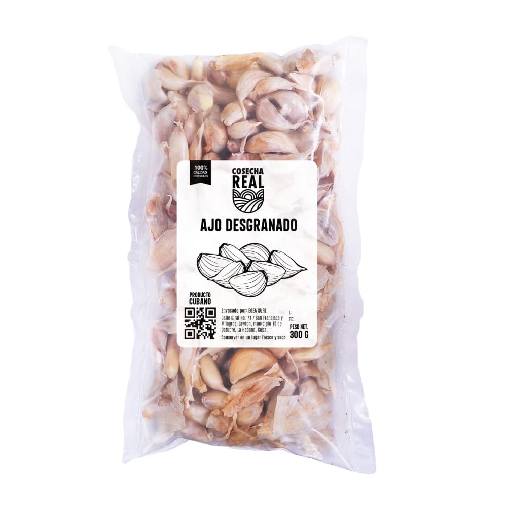 Ajo desgranado Cosecha Real (300 g / 10.5 oz) - Imagen 1