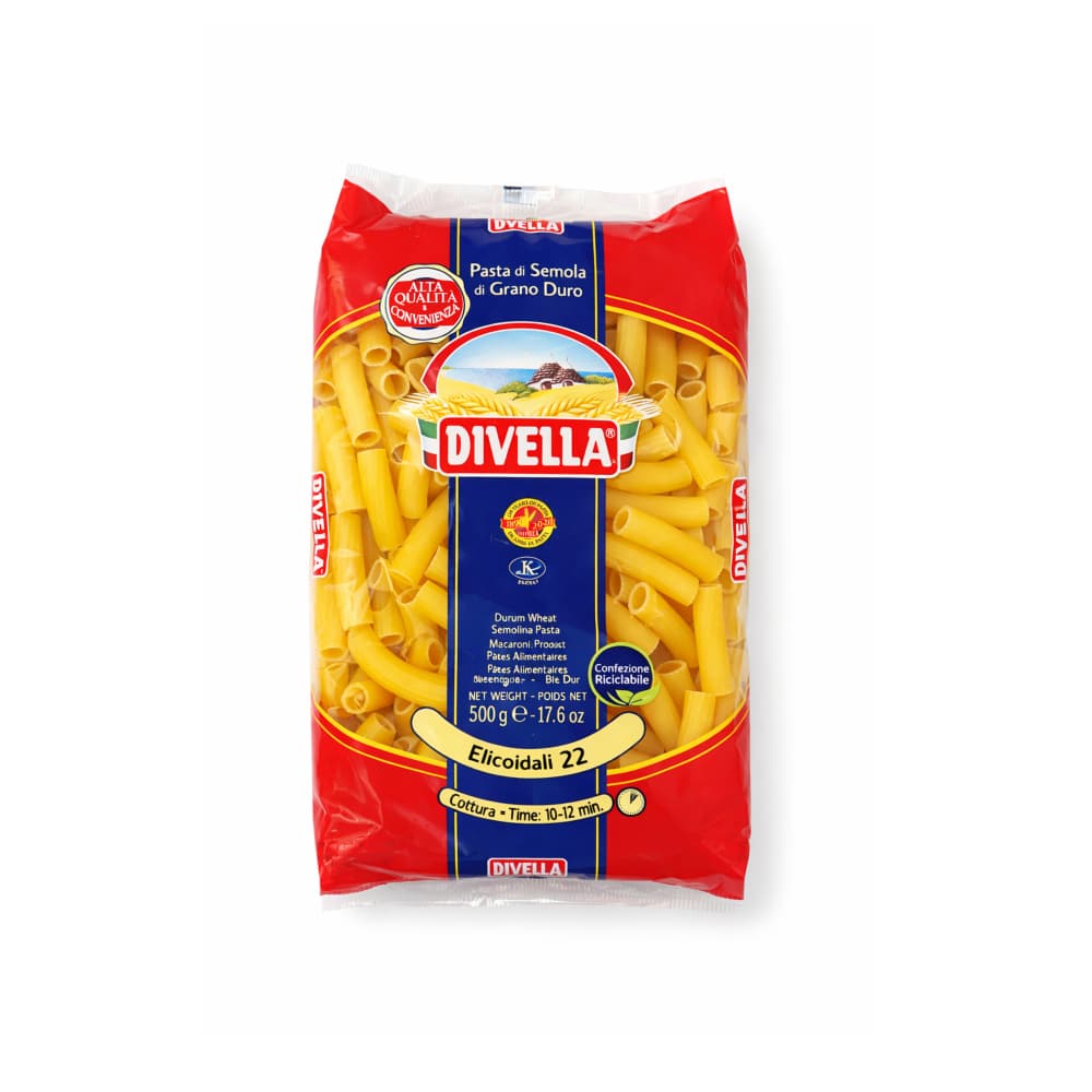 Pasta coditos Divella (500 g / 1.10 lb) - Imagen 1