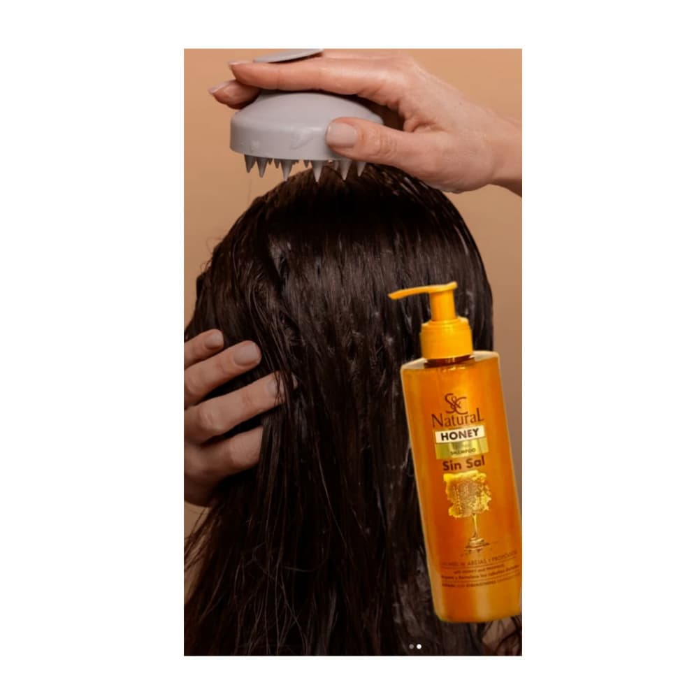 Champú sin sal con miel de abejas y propóleos Suchel Camacho (400 ml) - Miniatura 4
