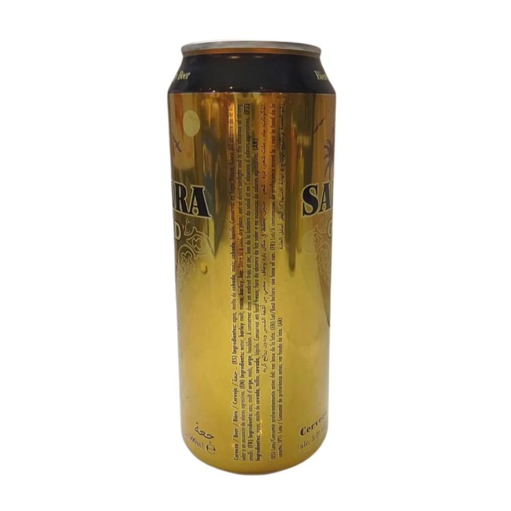 Cerveza Sahara Gold (500 ml / 17.64 oz) - Miniatura 3