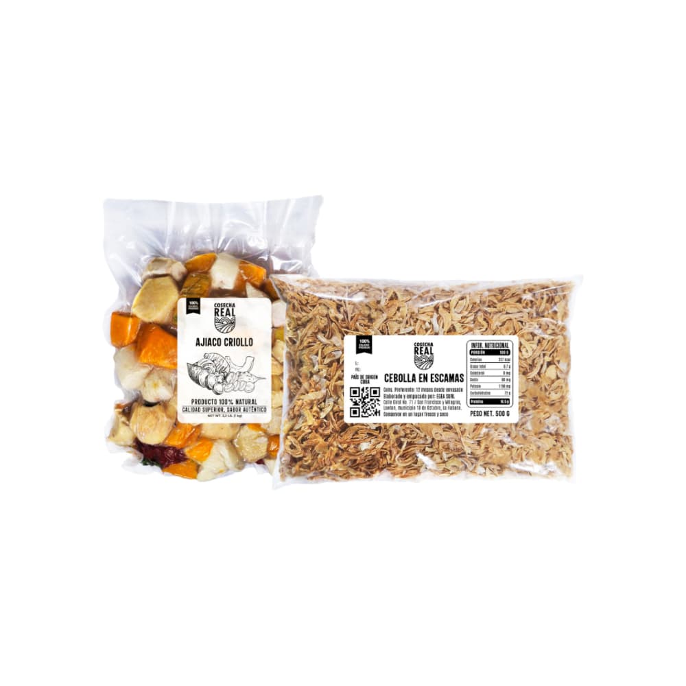 Combo para sopas Cosecha Real #4: Ajiaco criollo + Cebolla en escamas - Imagen 1