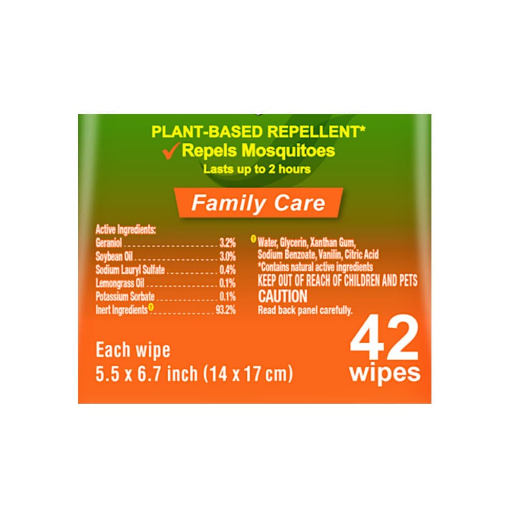 Toallitas repelentes de insectos Personal Care (42 U) - Miniatura 3