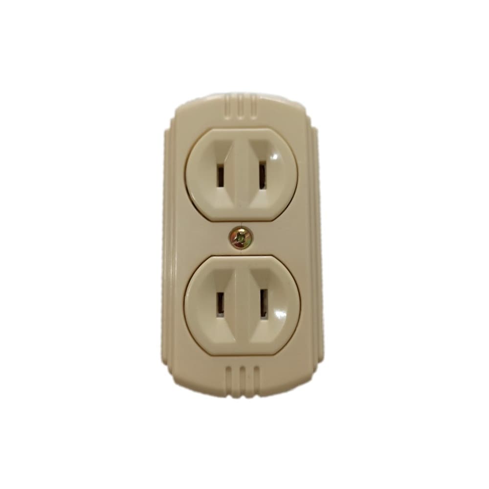 Tomacorriente doble expuesto - 15 A - V-TEG - Miniatura 3