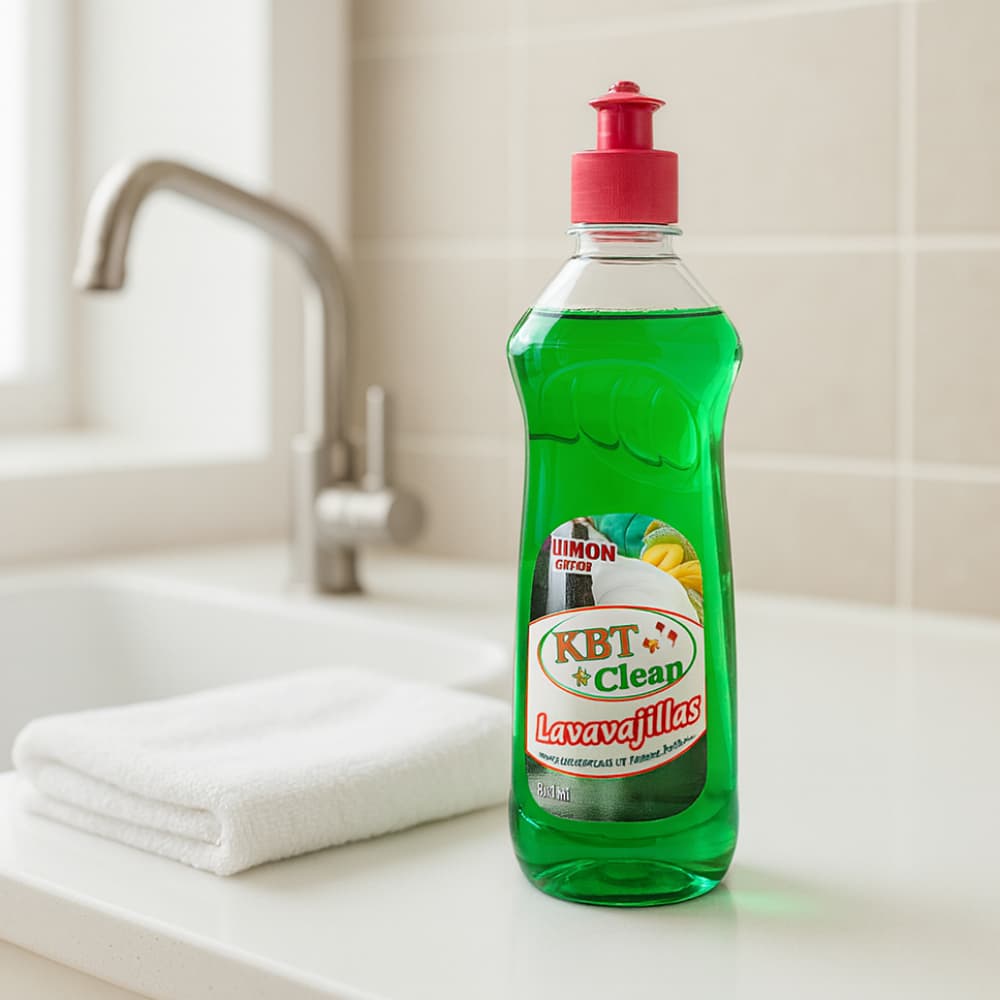 Detergente líquido lavavajillas de limón KBT (750 ml) - Miniatura 4