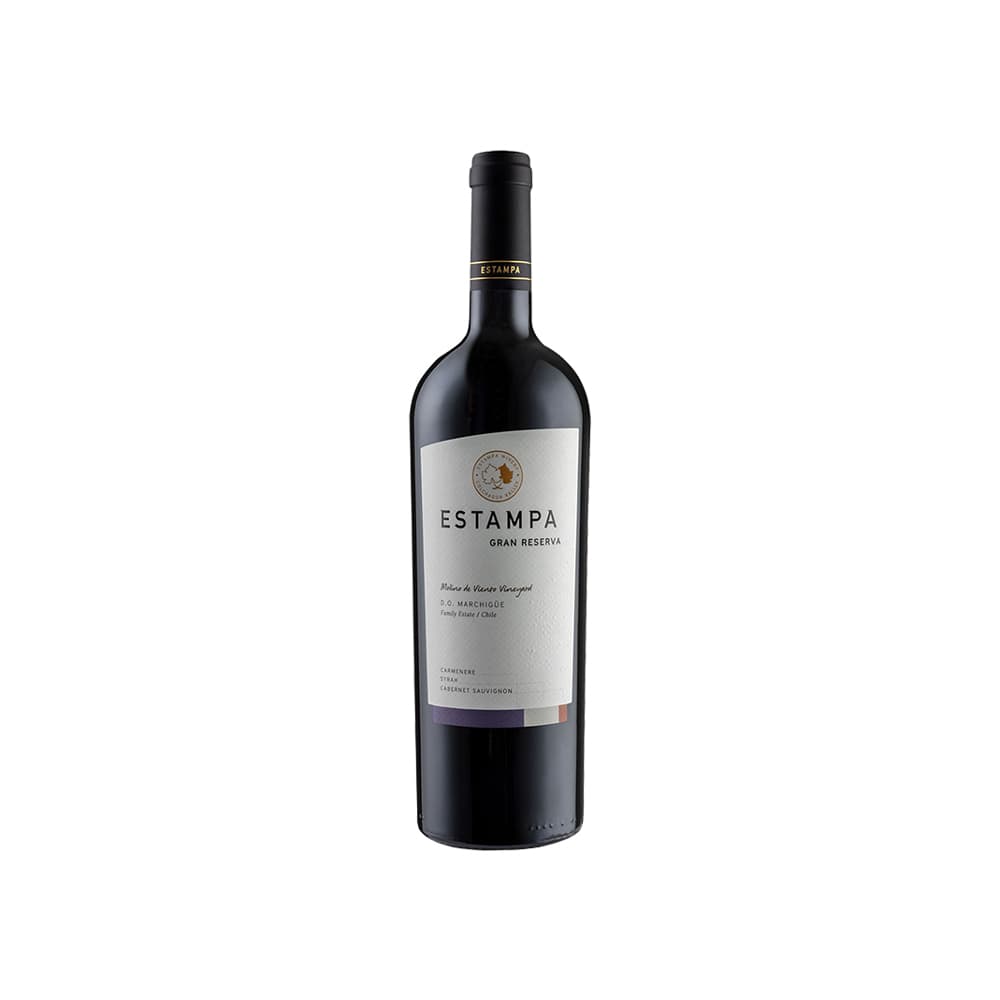 Vino tinto Carmenere Gran Reserva Estampa (750 ml) - Imagen 1