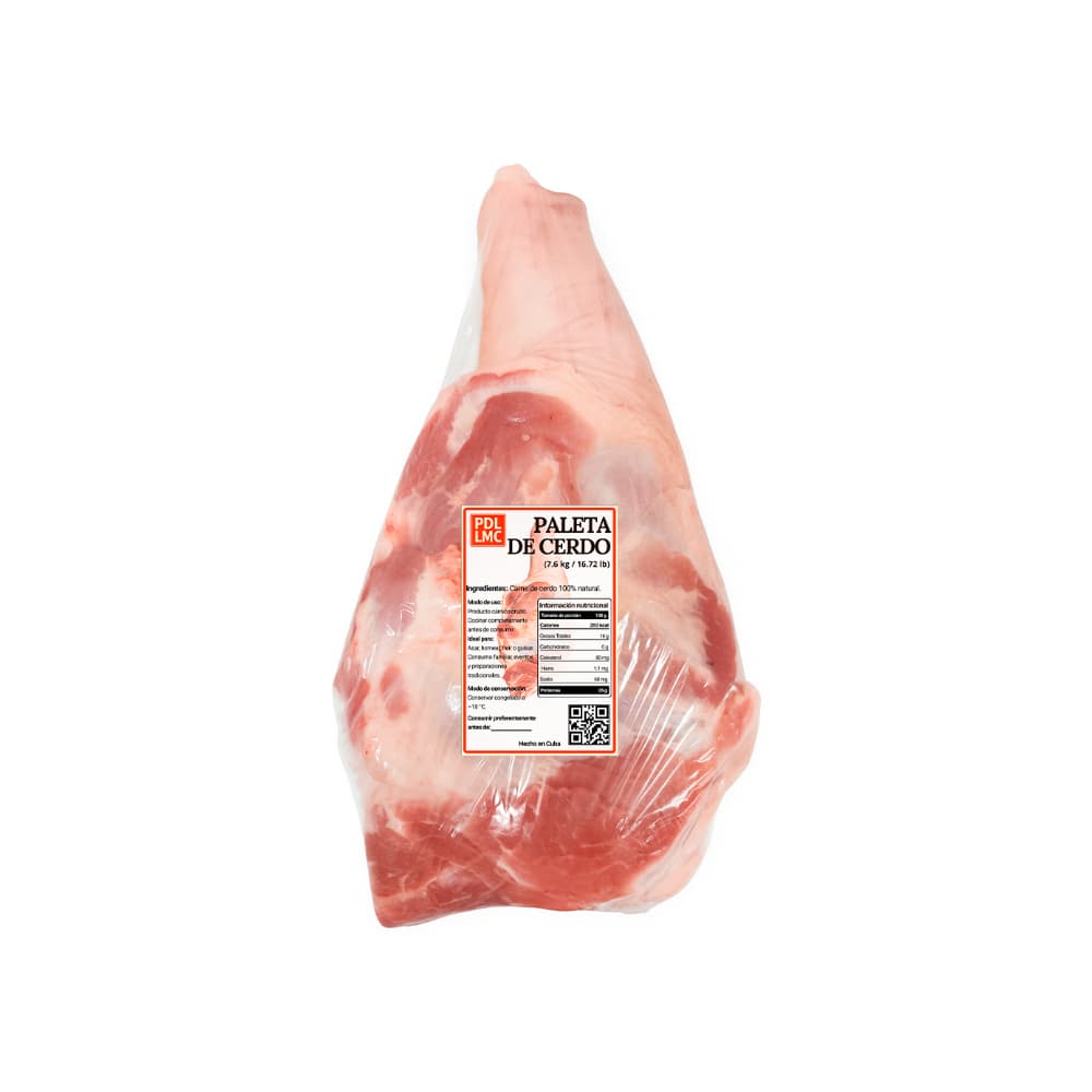 Paleta de cerdo PDL LMC (7.6 kg / 16.72 lb) - Miniatura 2