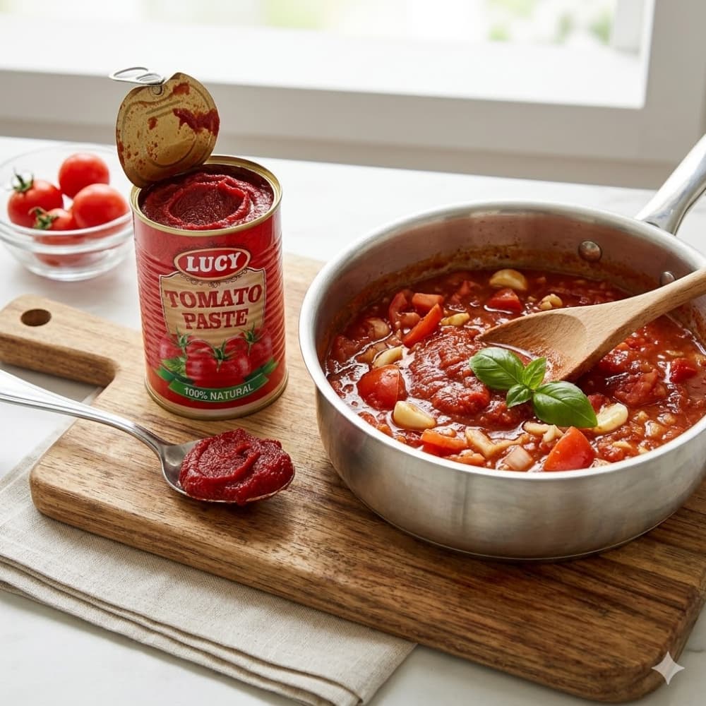 Pasta de tomate Lucy (400 g / 14.10 oz) - Miniatura 4
