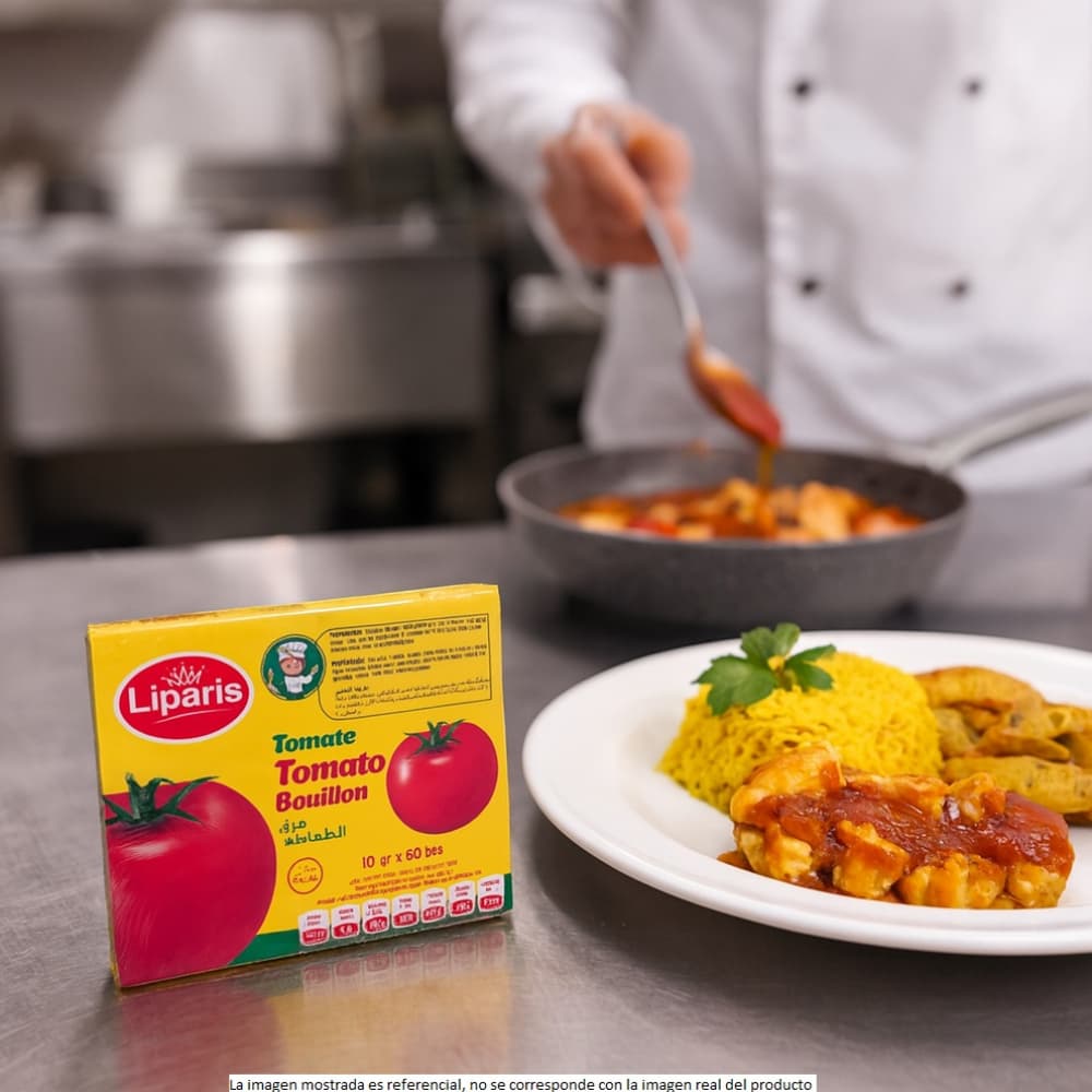 Cubito de caldo sabor tomate Liparis (60 x 10 g) - Miniatura 4