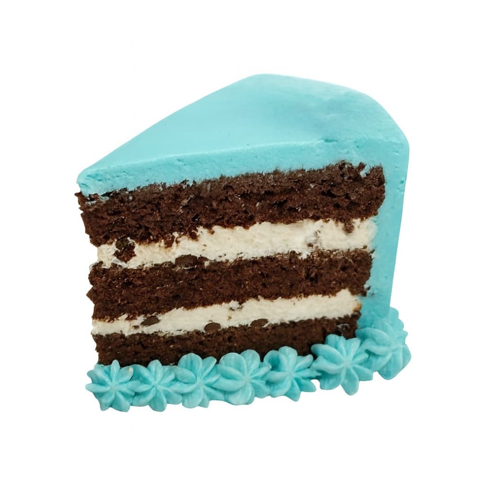 Cake azul rosas y corazones Dulcecito (15 personas) - Miniatura 4