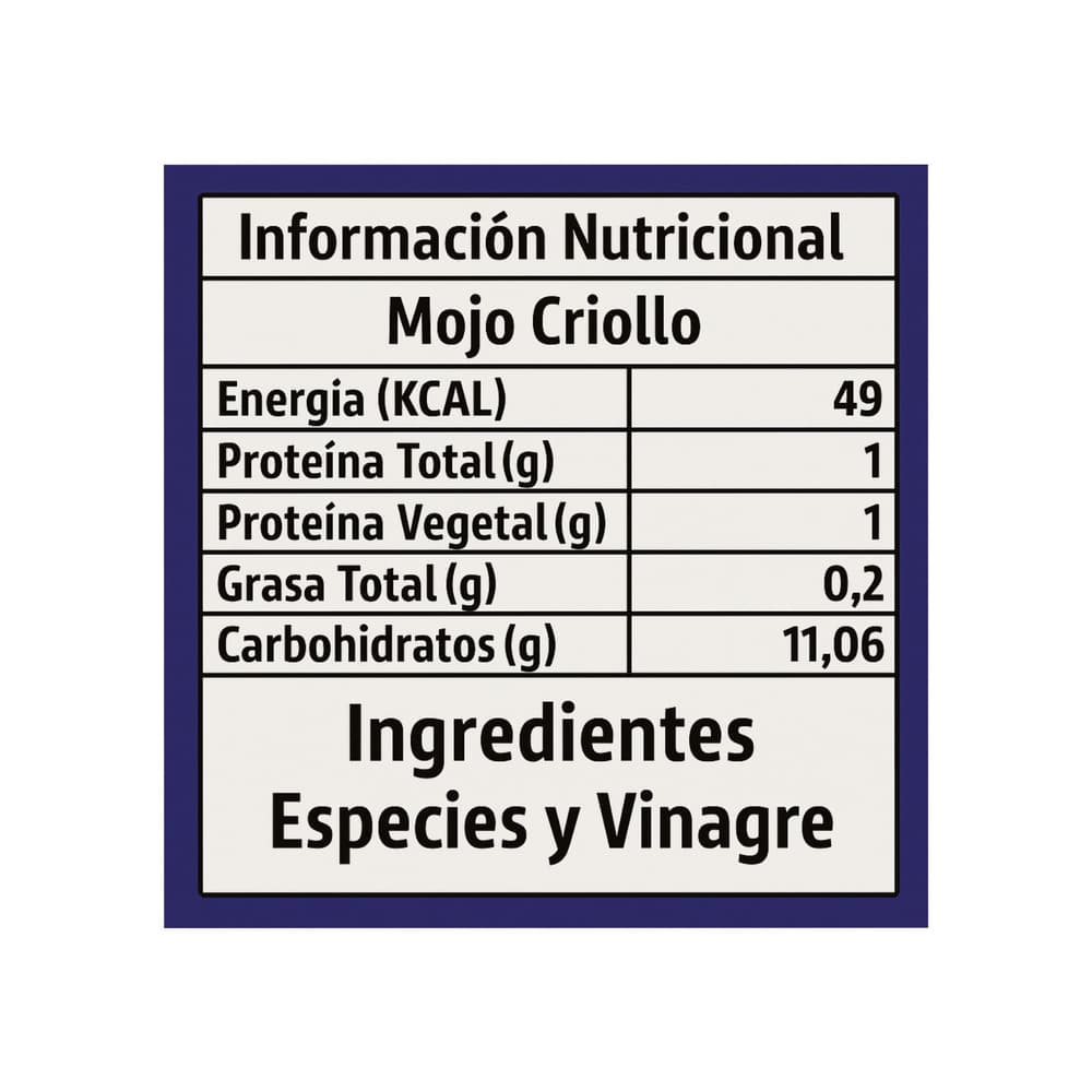 Mojo criollo La Victoria (1 L) - Miniatura 3