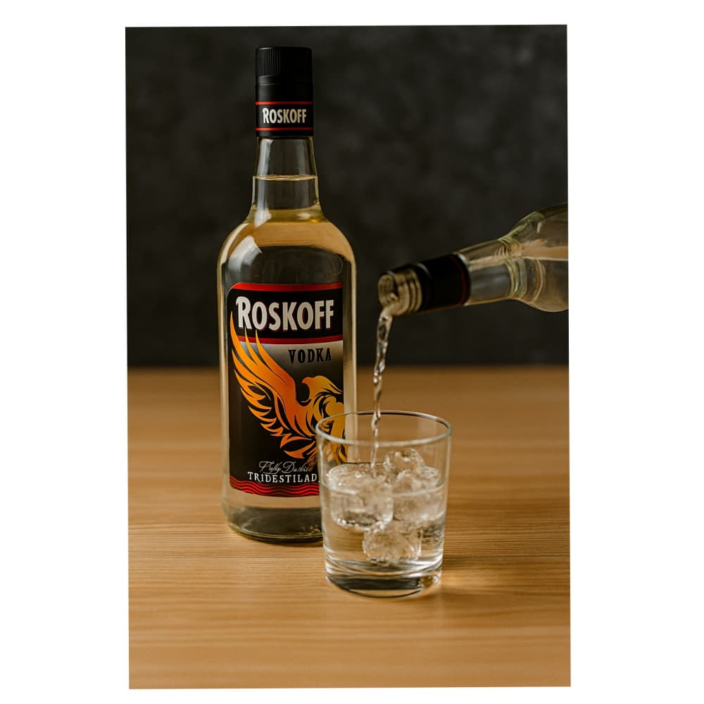 Vodka tridestilado Roskoff (965 ml) - Miniatura 2