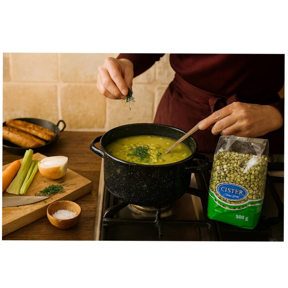 Guisantes - Chícharos - en mitades Cistér (500 g / 1.10 lb) - Miniatura 2