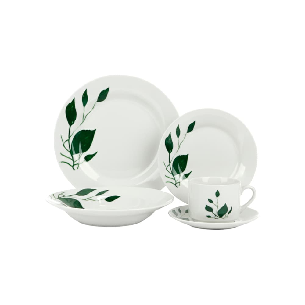 Set de 20 unidades de vajilla de porcelana Royal Line Collection - Imagen 1
