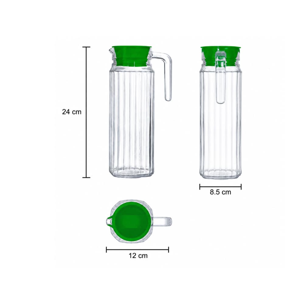 Jarra de cristal agua de 1 L Alessandro - Miniatura 2