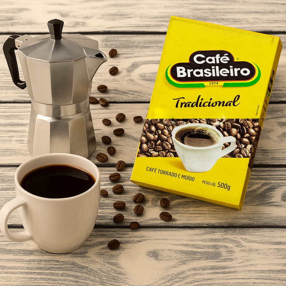 Café tradicional Brasileiro (5 x 500 g / 1.1 lb) - Miniatura 5