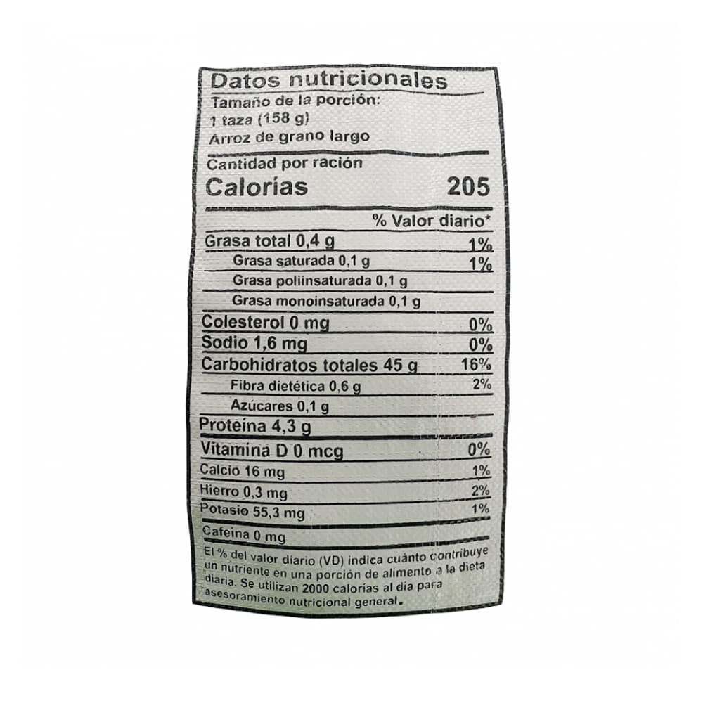 Arroz de grano largo 5% de grano partido Tatine (6 x 25 kg / 55.1 lb) - Miniatura 2