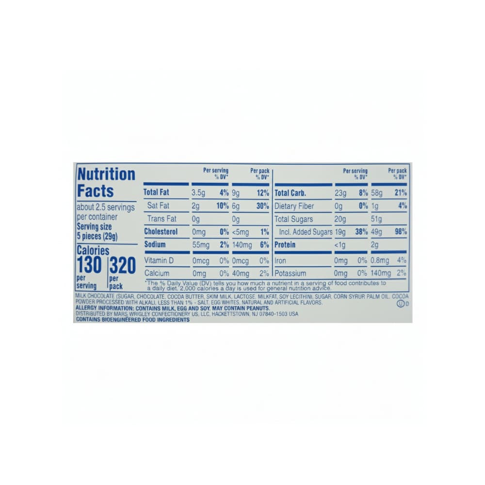 Barras de chocolate minis 3 Musketeers (4 x 74.8 g / 2.64 oz) - Miniatura 2