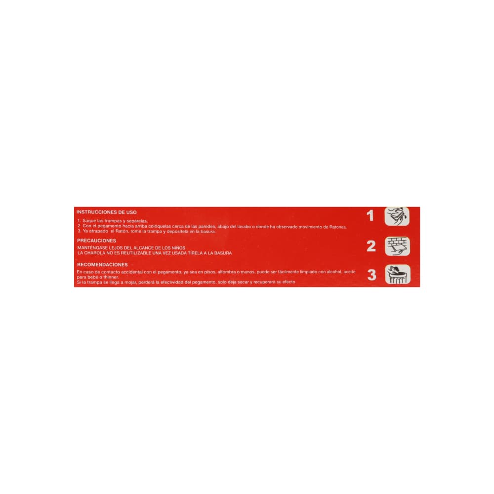 Trampa grande de pegamento para ratones Killmax (2 U) - Miniatura 5