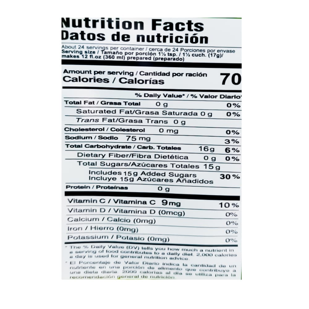 Refresco instantáneo sabor a mango YEYA (400 g / 14.1 oz) - Miniatura 4