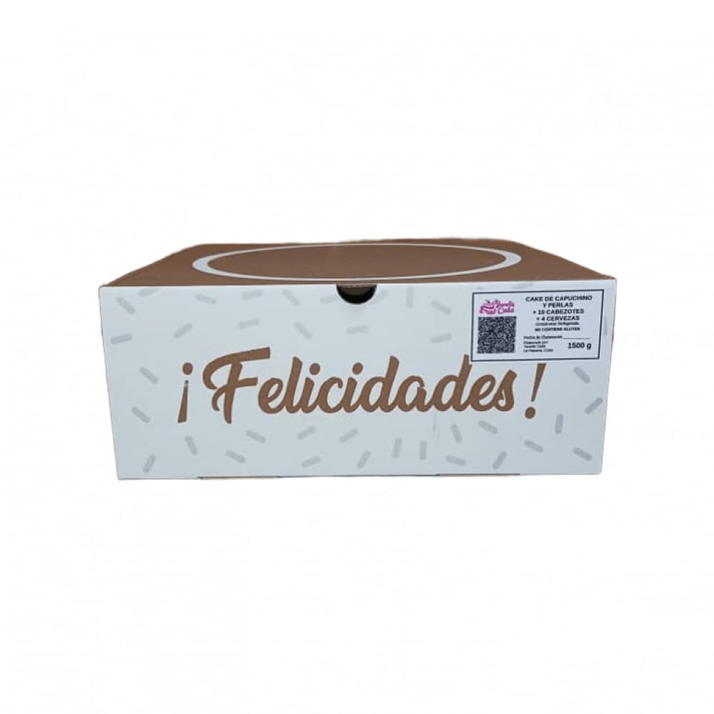 Cake de capuchino y perlas + 10 cabezotes + 4 cervezas - Miniatura 4