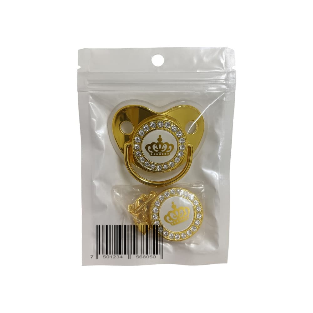 Tete con broche estilo royal Baby Luna - Miniatura 3