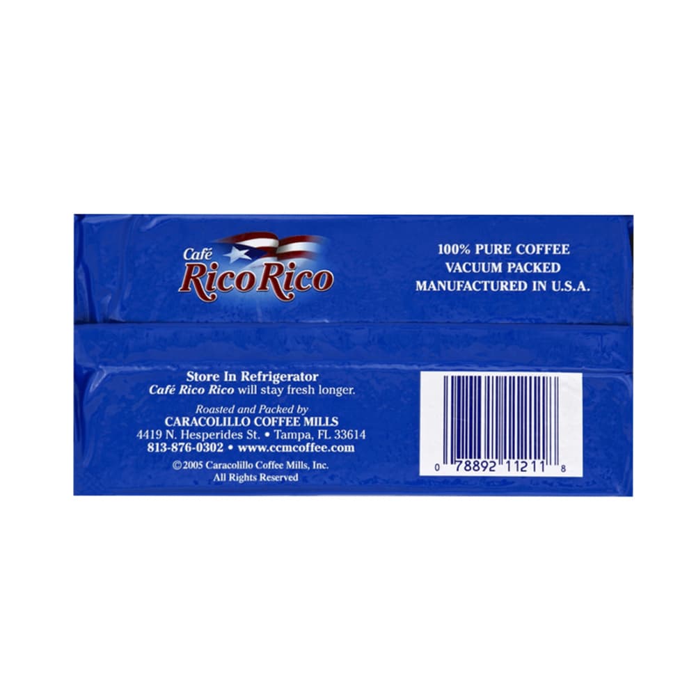 Café molido 100% puro Rico Rico (227.27 g / 8 oz) - Miniatura 2