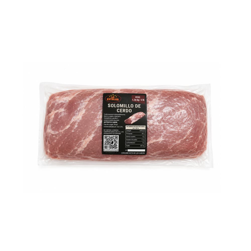 Solomillo de cerdo La Estelar (1.36 kg / 3 lb) - Miniatura 1