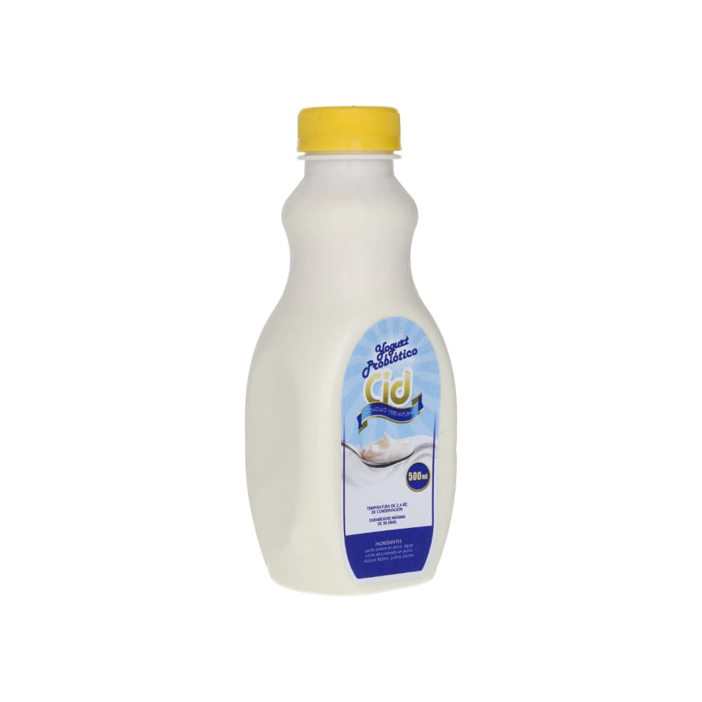 Yogurt probiótico de coágulo 100 % natural Cid (500 ml) - Miniatura 2