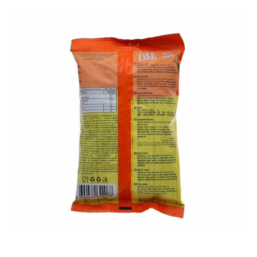 Maíz tostado y salado List Nuts (180 g / 6.35 oz) - Miniatura 2