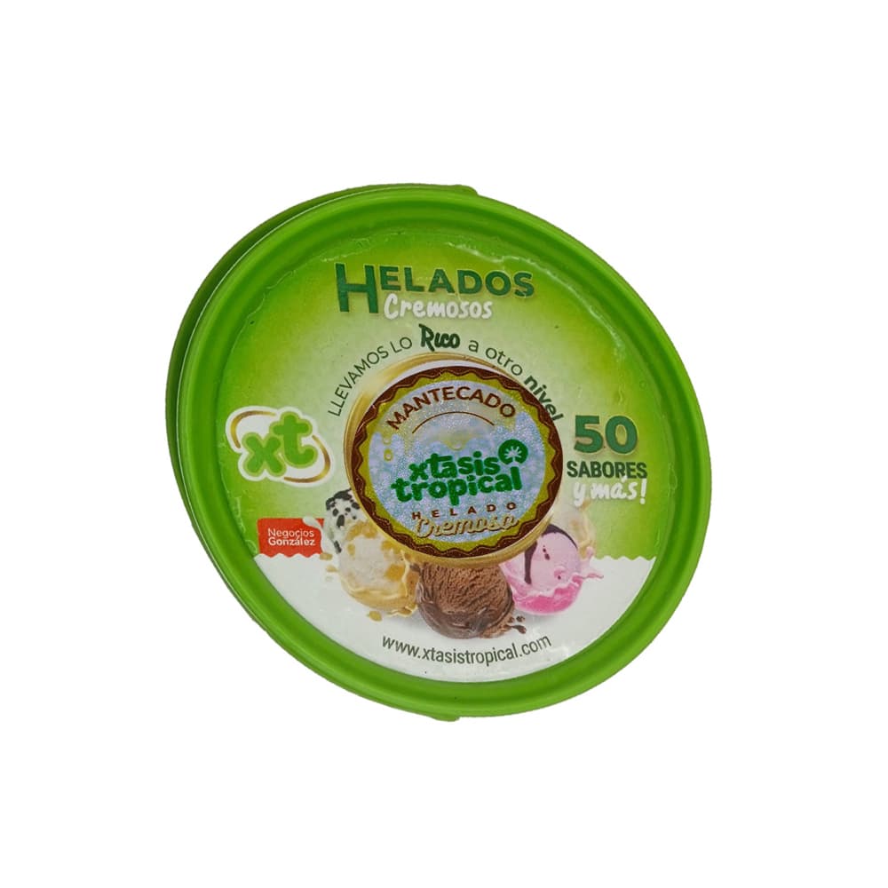 Helado cremoso sabor mantecado Xtasis Tropical (500 ml) - Miniatura 3