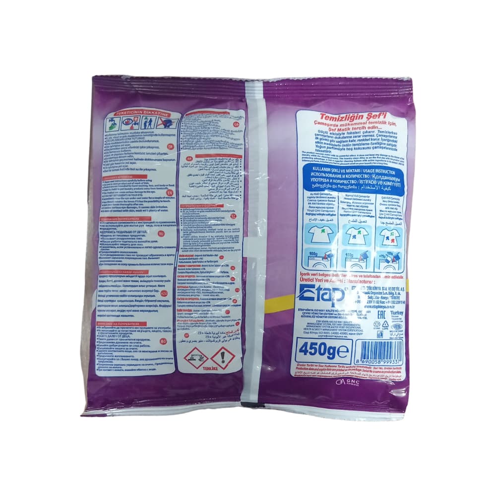 Detergente en polvo color (4 x 450 g / 15.87 oz) - Miniatura 3