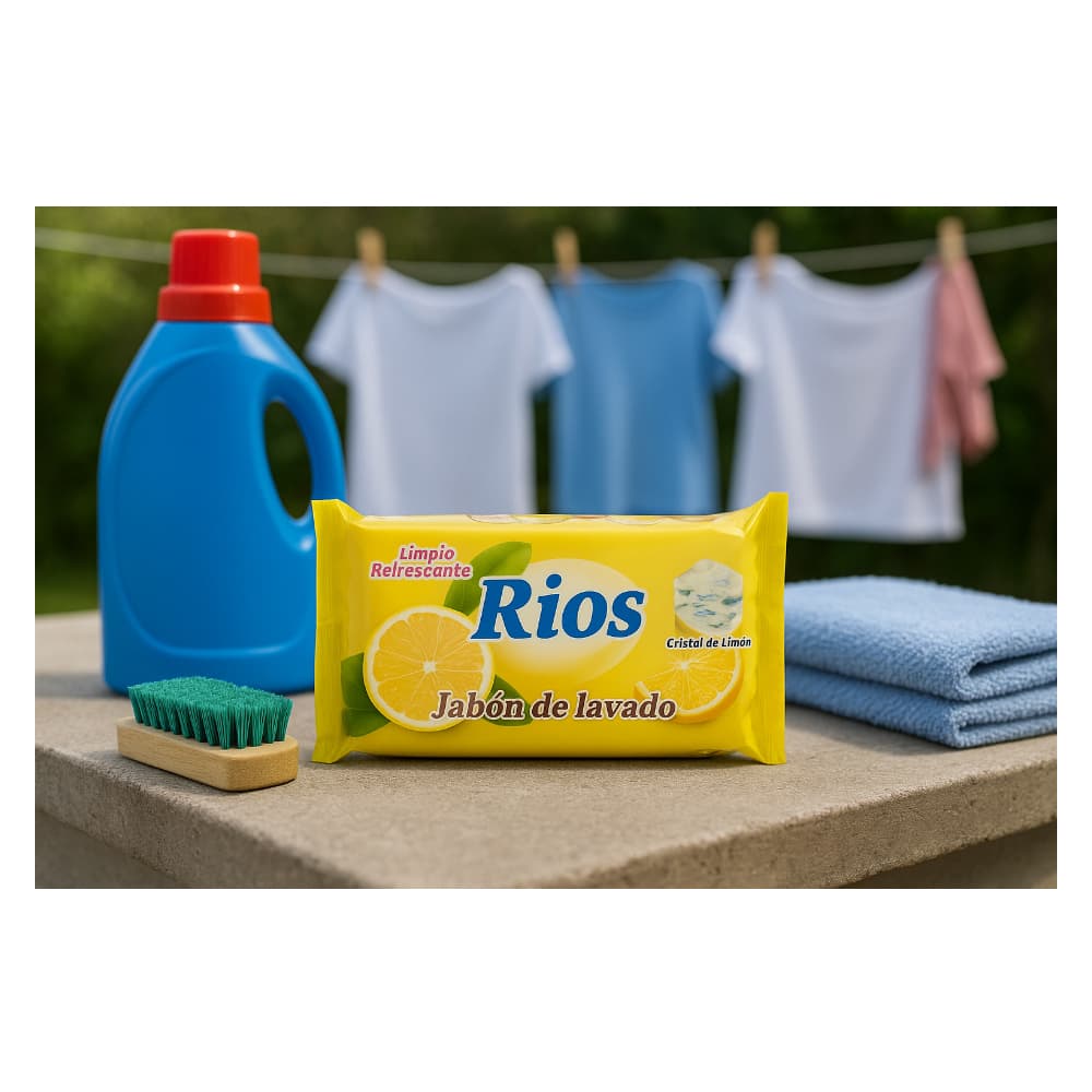Jabón de lavar cristal de limón Rios (160 g / 5.64 oz) - Miniatura 4