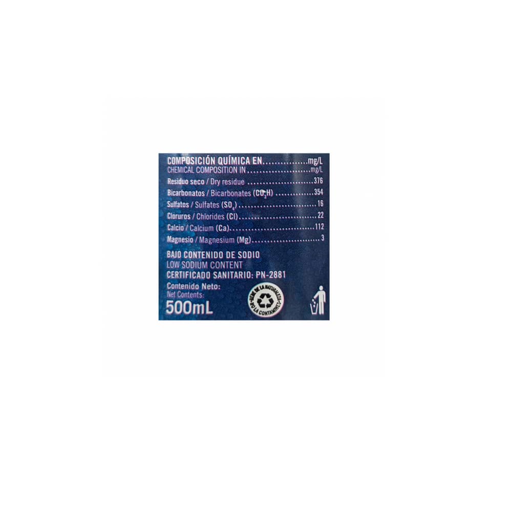 Agua natural Ciego Montero (500 ml) - Miniatura 2