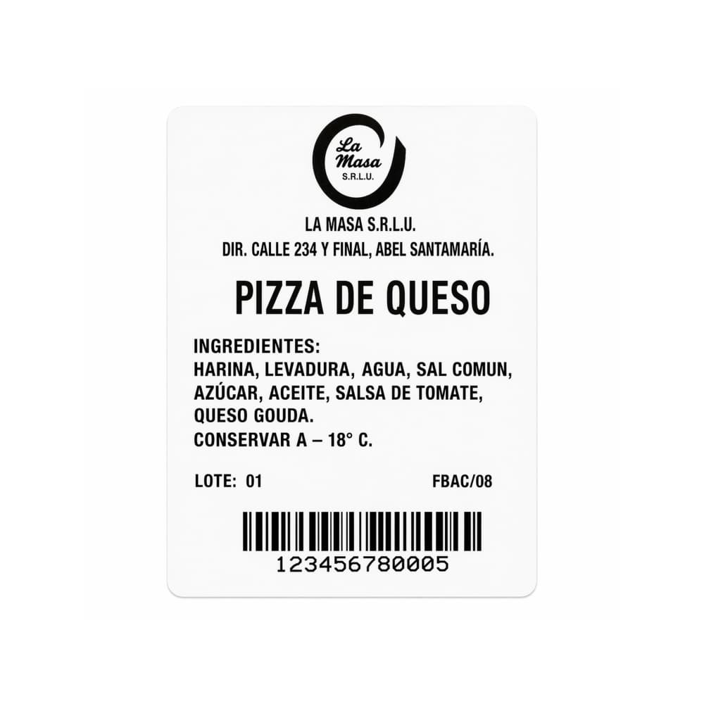 Combo: Pizza de queso precocida congelada (2 x 20 cm) - Miniatura 2
