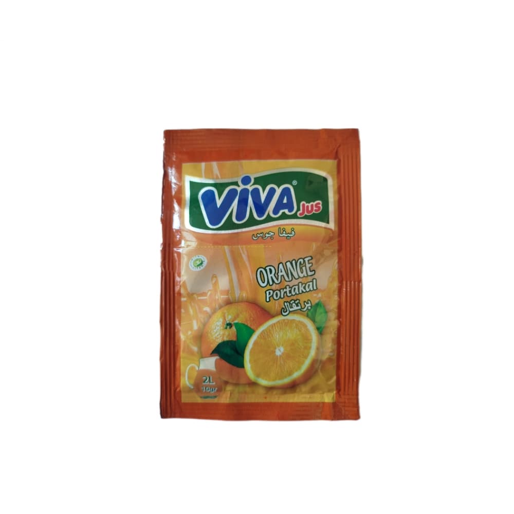 Refresco instantáneo sabor naranja Viva Jus (10 g) - Imagen 1