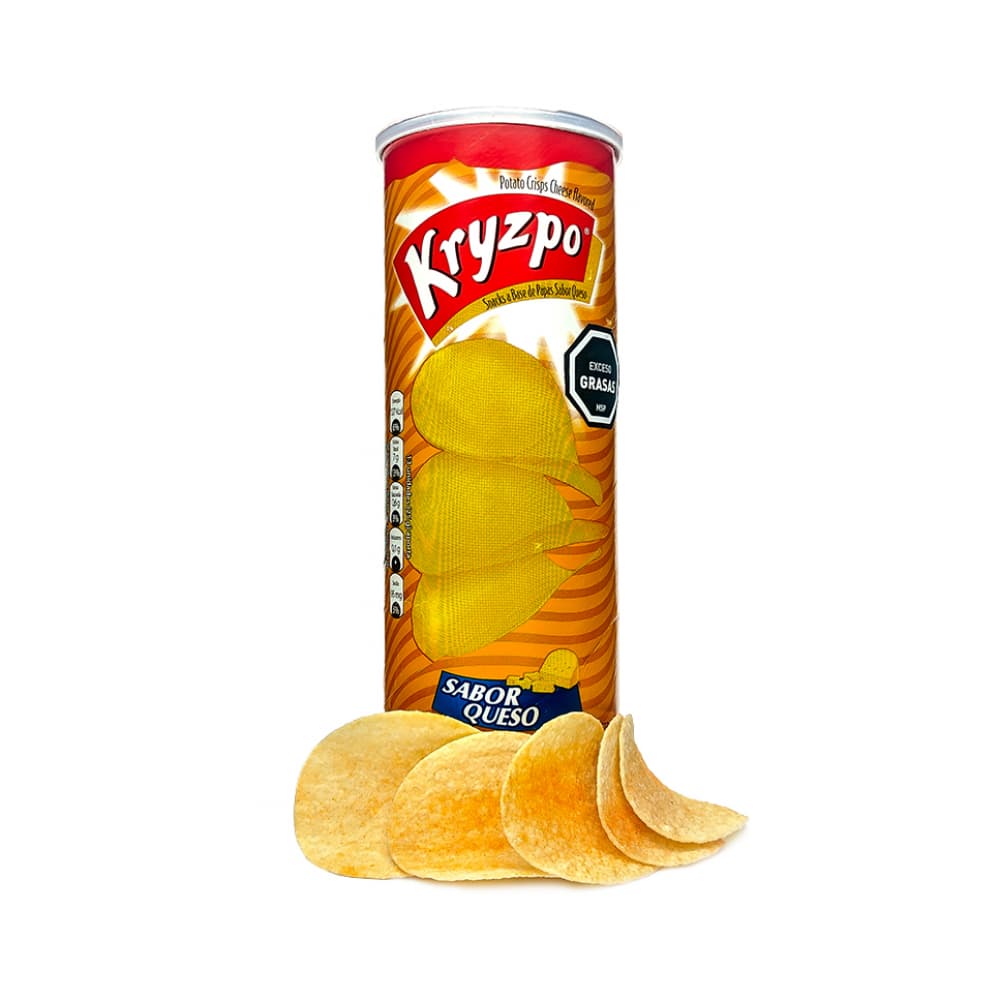 Papas fritas sabor queso Kryzpo (130 g / 4.58 oz) - Miniatura 4