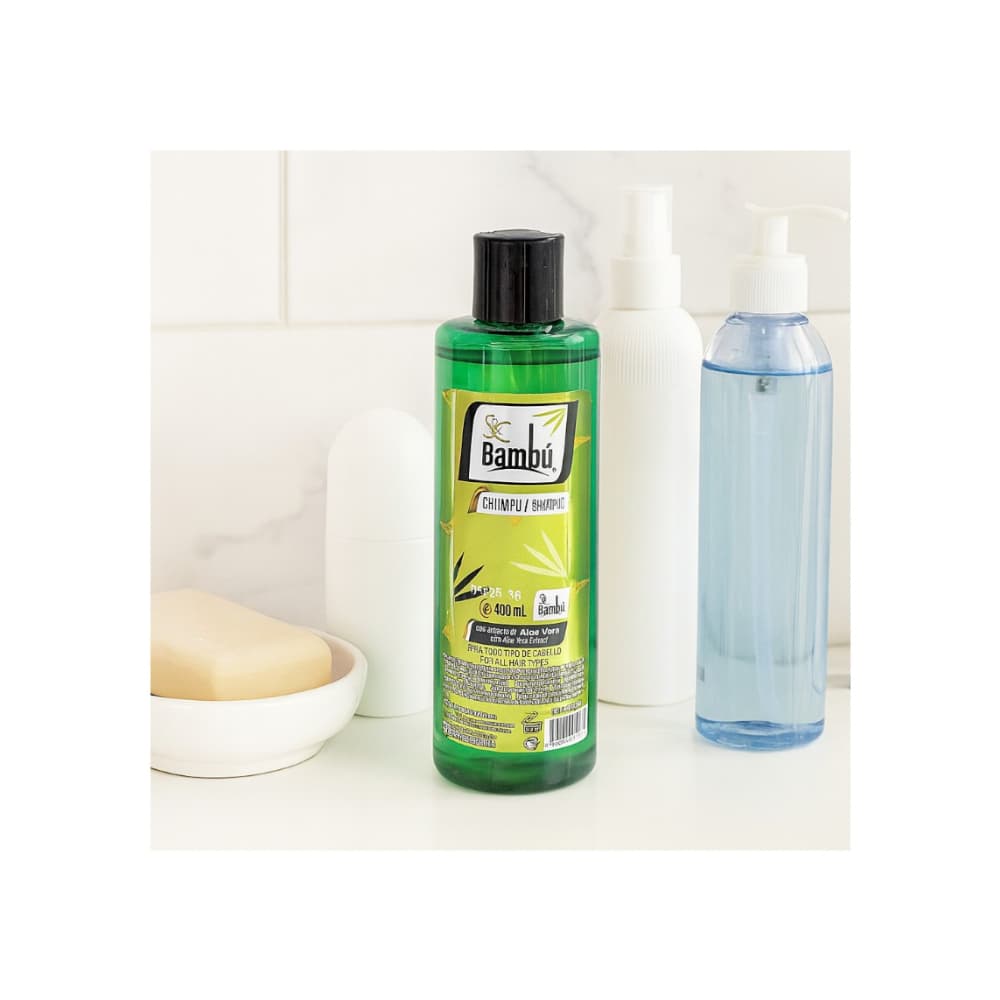 Champú de aloe vera Bambú S&C (400 ml) - Miniatura 4