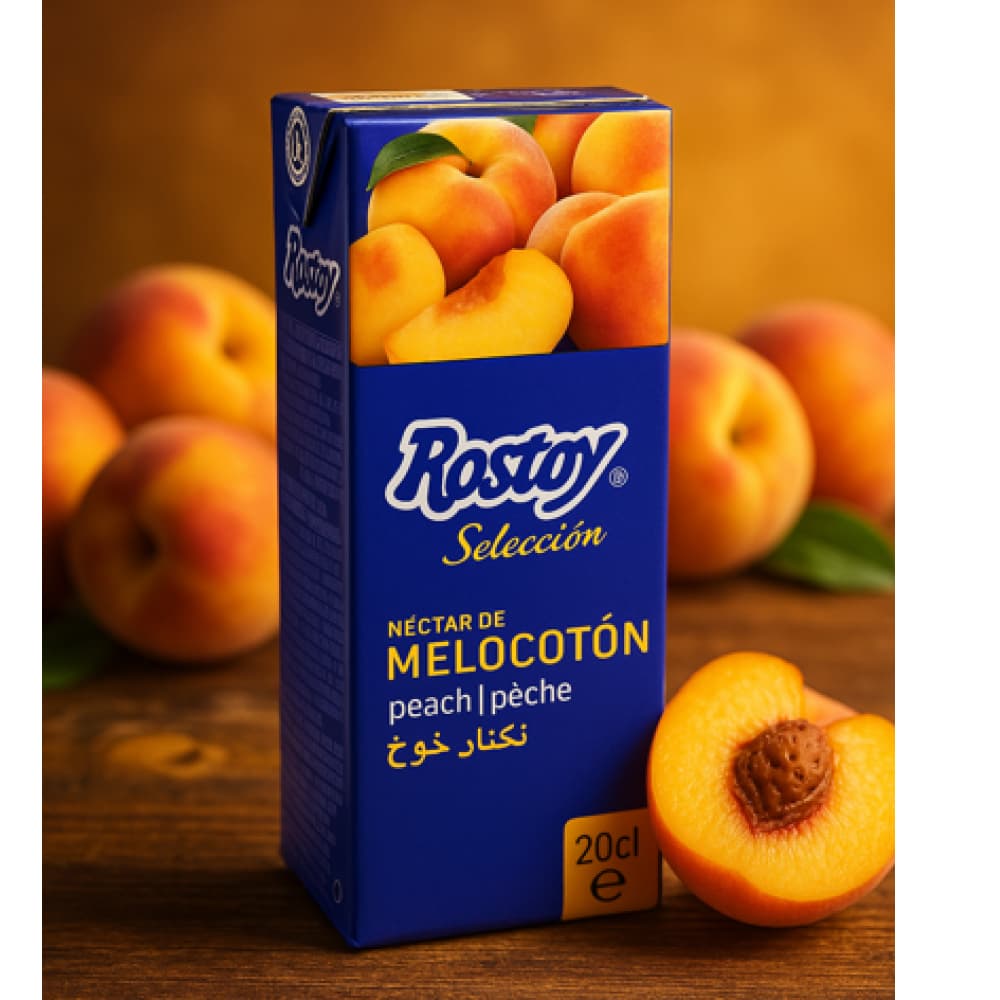 Néctar de melocotón Rostoy (200 ml) - Miniatura 4