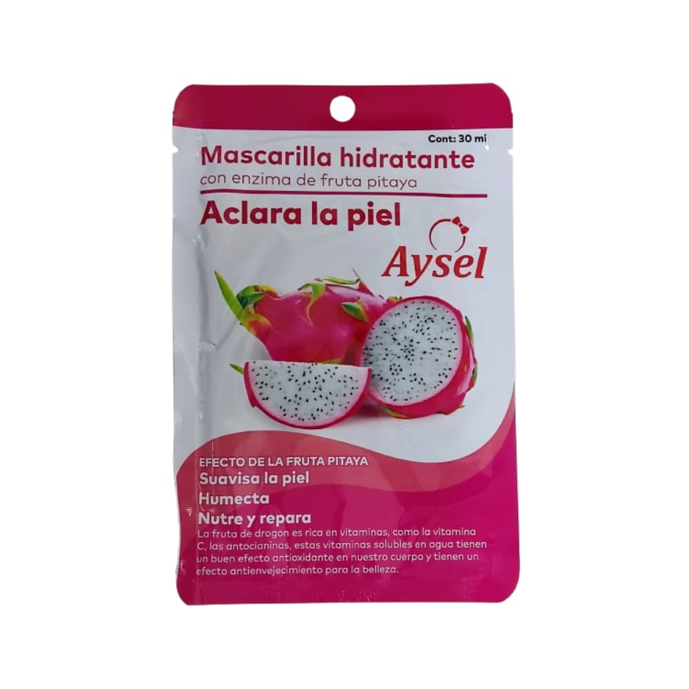 Mascarilla facial hidratante con enzima de fruta pitaya Aysel (30 ml / 1 fl.oz) - Imagen 1