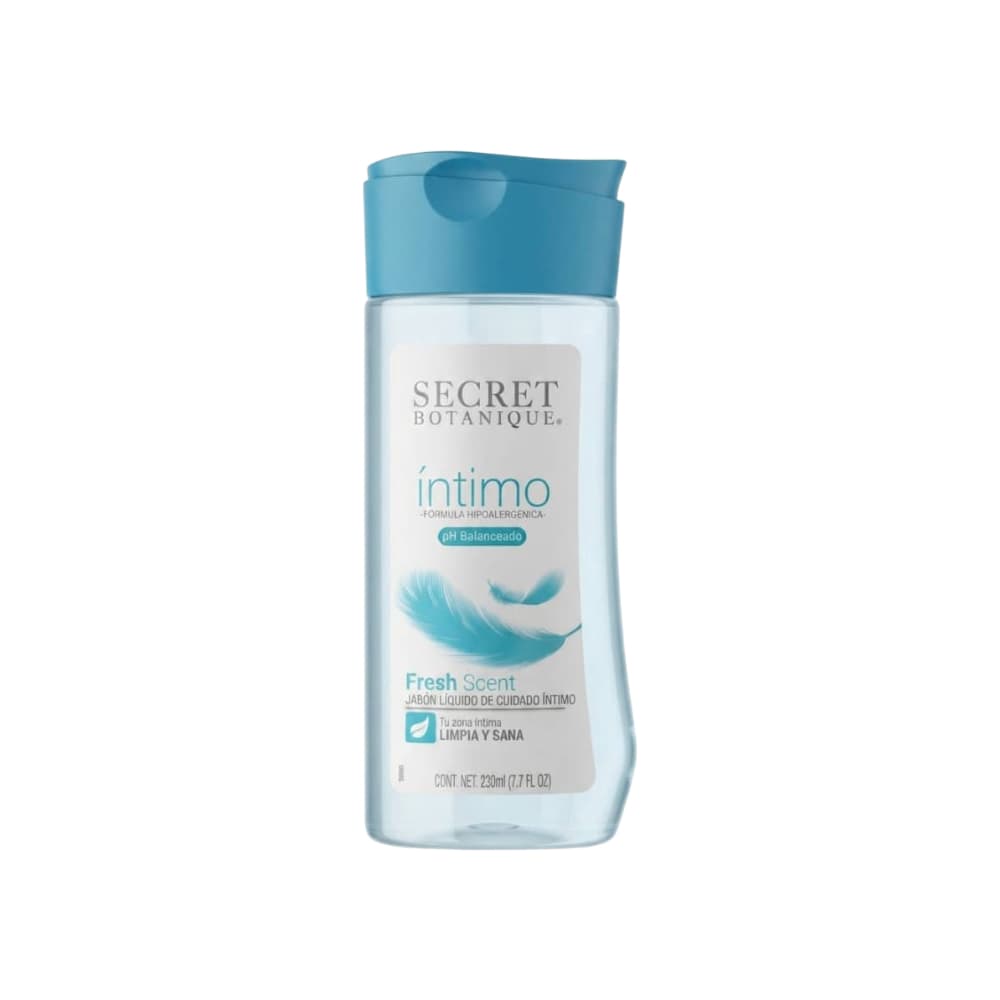 Jabón líquido íntimo esencia fresca Secret Botanique (230 ml) - Miniatura 1
