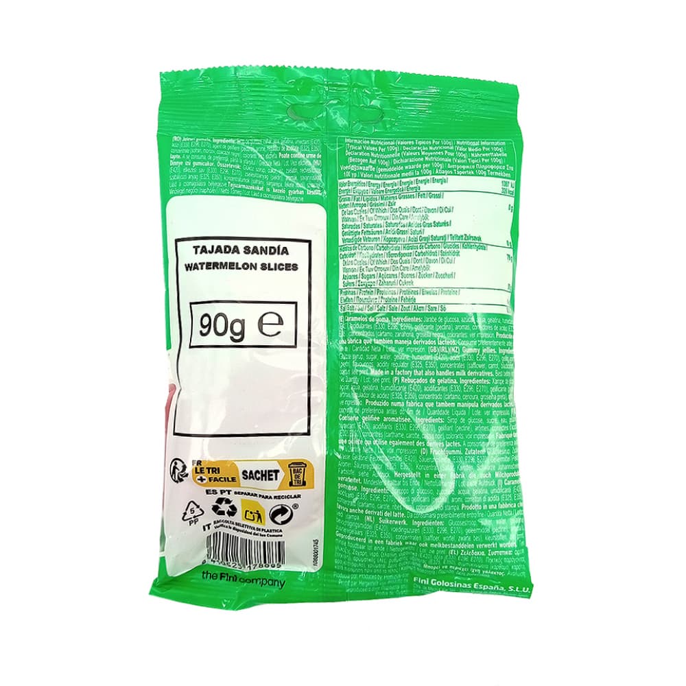 Gomitas tajadas de sandía Fini (90 g / 3.17 oz) - Miniatura 2