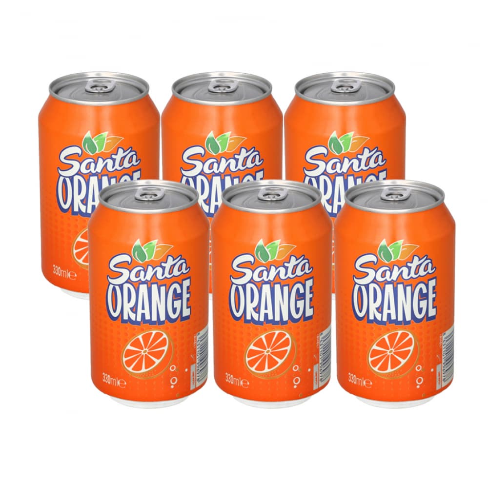 Refresco gaseado de naranja Santa (6 x 330 ml) - Miniatura 1
