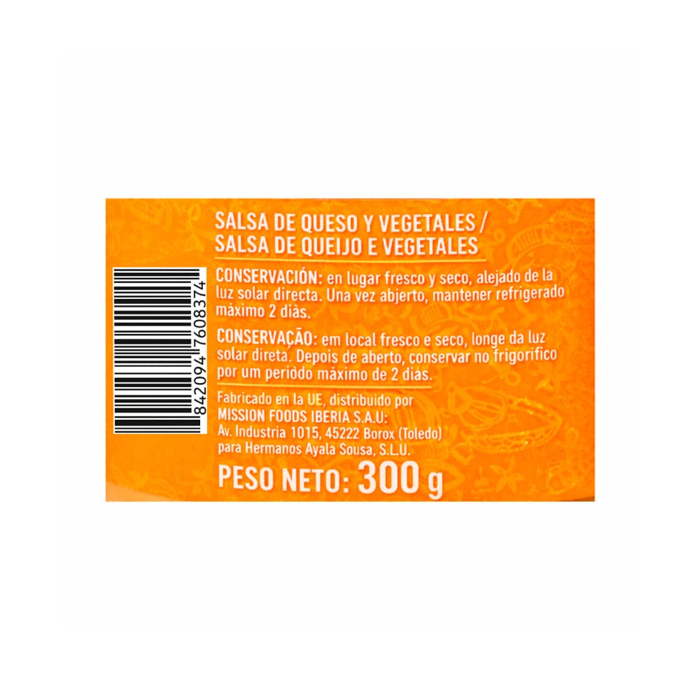 Salsa de queso Ayala (300 g / 10.58 oz) - Miniatura 3