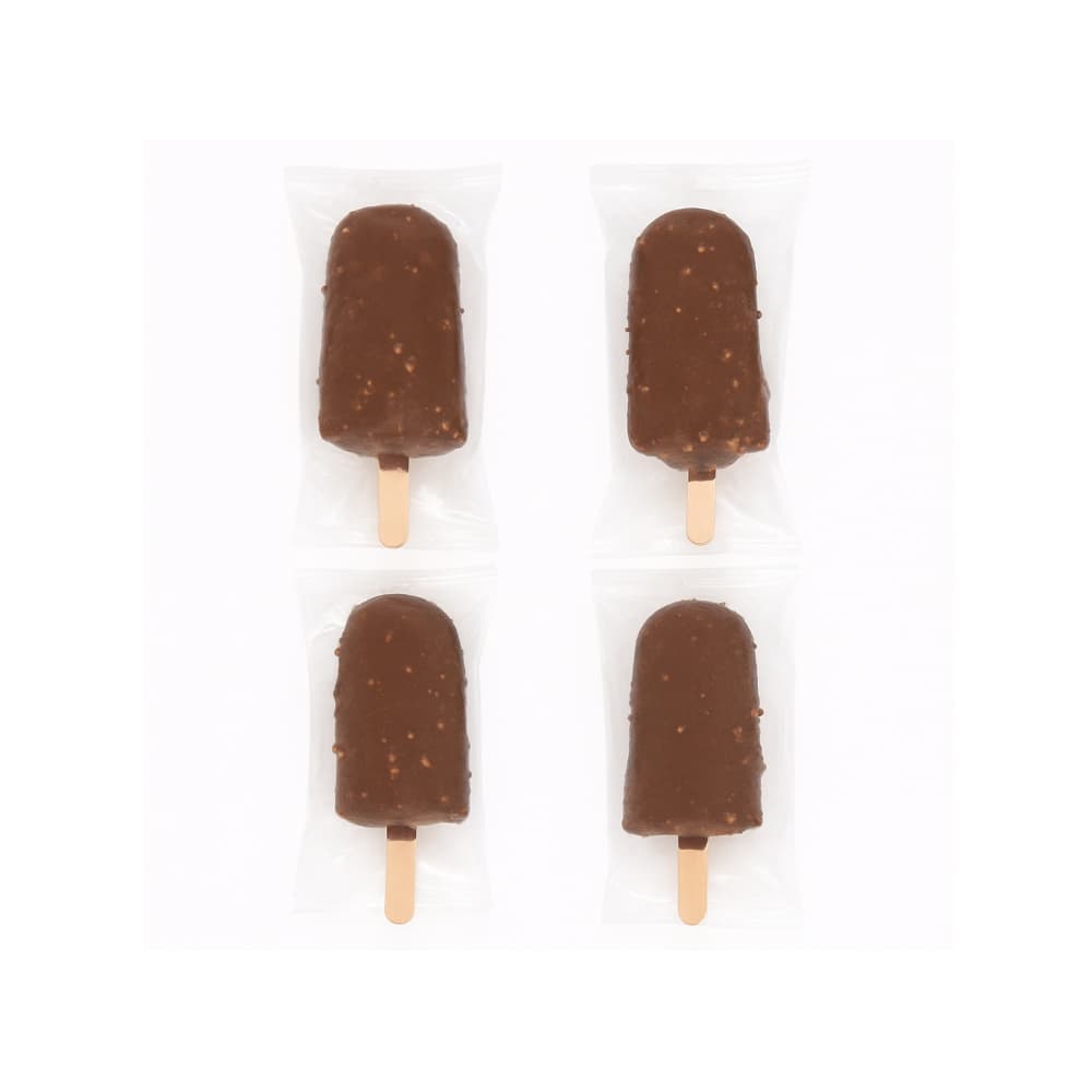 Paleta de helado sabor fresa con cubierta de chocolate CID (4 U) - Miniatura 3