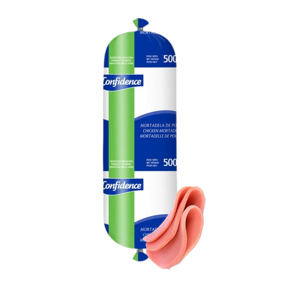 Mortadela de pollo Confidence (500 g / 1.10 lb) - Imagen 1